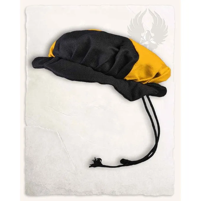 Mytholon Beret Jorg, Jaune-noir 1 Mytholon Beret Jorg, Jaune-noir