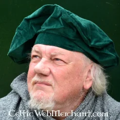 Leonardo Carbone Béret Rembrandt, Vert -Vetements Halloween Boutique beret rembrandt vert 2