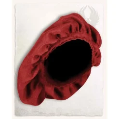 Mytholon Beret Stefan, Rouge -Vetements Halloween Boutique beret stefan rouge 4