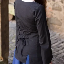 Burgschneider Blouse Lysia, Noire -Vetements Halloween Boutique blouse lysia noire 2