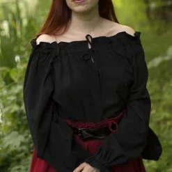 Epic Armoury Blouse Pirate Reid, Noire