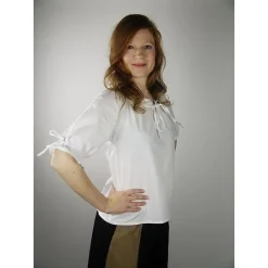 Leonardo Carbone Blouse Rosamund, Naturel -Vetements Halloween Boutique blouse rosamund naturel 4