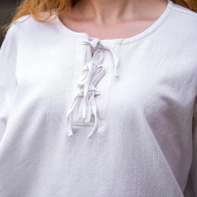 Leonardo Carbone Blouse Sofia, Blanc 2 Leonardo Carbone Blouse Sofia, Blanc – Image 2