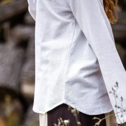 Leonardo Carbone Blouse Sofia, Blanc 11 Leonardo Carbone Blouse Sofia, Blanc -Vetements Halloween Boutique blouse sofia blanc 5