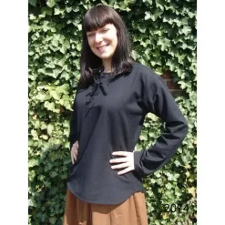 Leonardo Carbone Blouse Sofia, Crème -Vetements Halloween Boutique blouse sofia creme 2