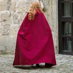 Leonardo Carbone Caisse Médiévale Erna, Rouge -Vetements Halloween Boutique caisse medievale erna rouge 4