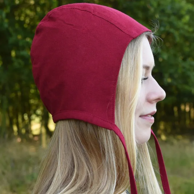 Cap Médiéval-Renaissance Gouda, Rouge 2 Cap Médiéval-Renaissance Gouda, Rouge – Image 2