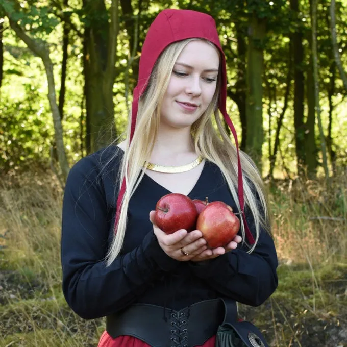 Cap Médiéval-Renaissance Gouda, Rouge 1 Cap Médiéval-Renaissance Gouda, Rouge