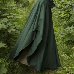 Epic Armoury Cape De Laine Voyageurs Vert 9 Epic Armoury Cape De Laine Voyageurs Vert -Vetements Halloween Boutique cape de laine voyageurs vert 4