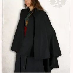 Mytholon Cape Medieval Cape Kim, Noir