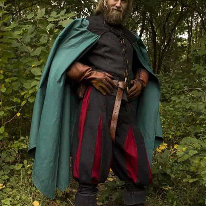 Epic Armoury Cape Tirion Vert-noir 4 Epic Armoury Cape Tirion Vert-noir – Image 4