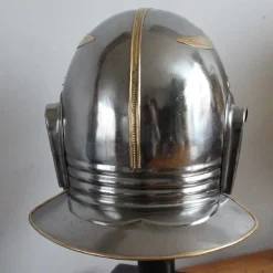 Deepeeka Casque à Visage Gaulois Impérial -Vetements Halloween Boutique casque a visage gaulois imperial 3