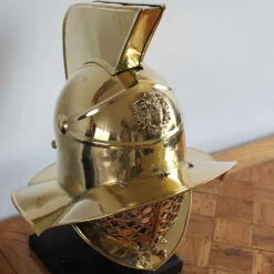 Deepeeka Casque De Gladiateur, Mirmillon -Vetements Halloween Boutique casque de gladiateur mirmillon 4