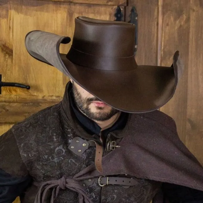 Rawblade Chapeau De Mousquette Diego, Marron 1 Rawblade Chapeau De Mousquette Diego, Marron