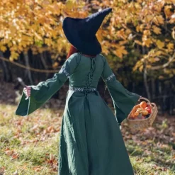 Leonardo Carbone Chapeau De Sorcières, Noir -Vetements Halloween Boutique chapeau de sorcieres noir 2