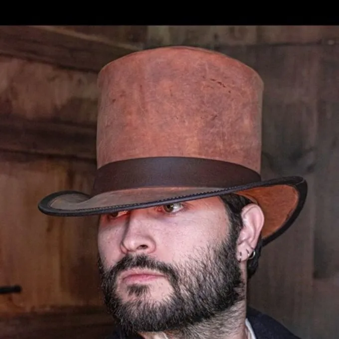 Rawblade Chapeau Du XVIIIe Siècle, Deluxe, Brun Altéré 2 Rawblade Chapeau Du XVIIIe Siècle, Deluxe, Brun Altéré – Image 2