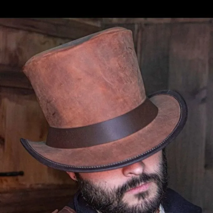 Rawblade Chapeau Du XVIIIe Siècle, Deluxe, Brun Altéré 3 Rawblade Chapeau Du XVIIIe Siècle, Deluxe, Brun Altéré – Image 3