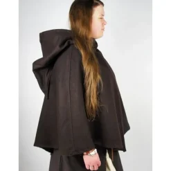 Leonardo Carbone Chaperon Viking Alfhild, Marron -Vetements Halloween Boutique chaperon viking alfhild marron 2