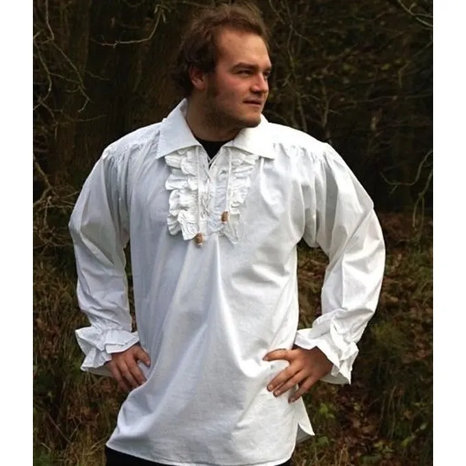 Leonardo Carbone Chemise De Pirate, Noir 1 Leonardo Carbone Chemise De Pirate, Noir