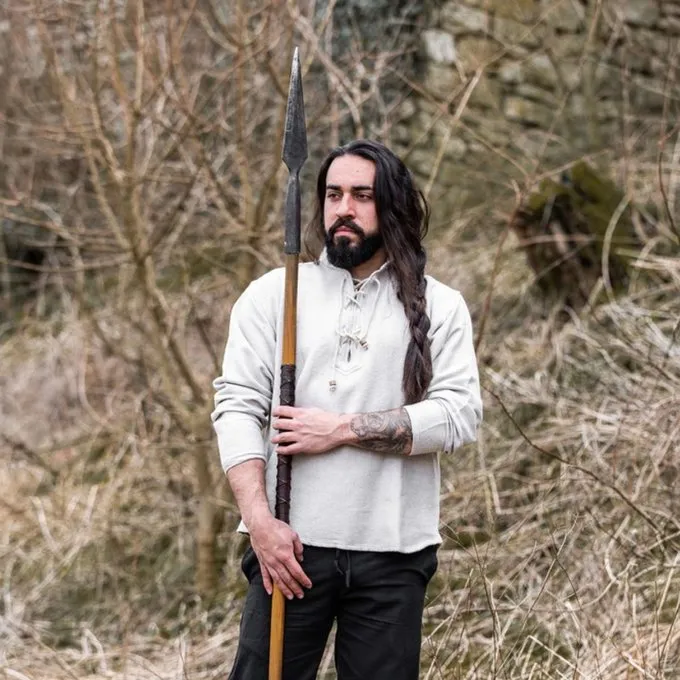 Leonardo Carbone Chemise En Coton épais, Gris 2 Leonardo Carbone Chemise En Coton épais, Gris – Image 2