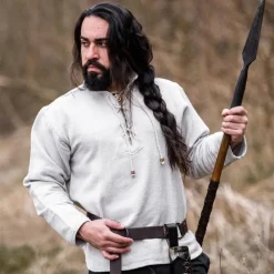 Leonardo Carbone Chemise En Coton épais, Gris