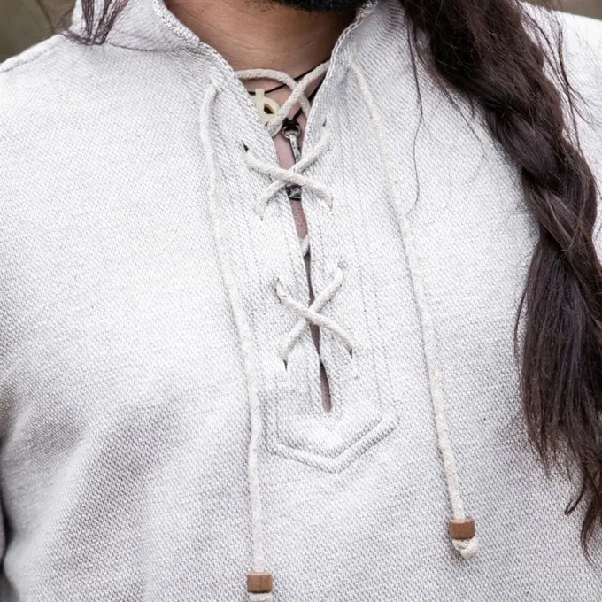 Leonardo Carbone Chemise En Coton épais, Gris 5 Leonardo Carbone Chemise En Coton épais, Gris – Image 5