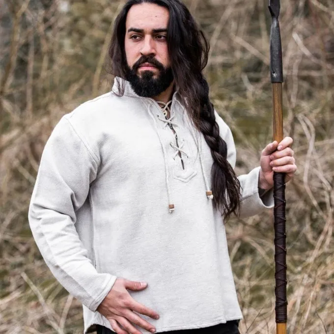 Leonardo Carbone Chemise En Coton épais, Gris 6 Leonardo Carbone Chemise En Coton épais, Gris – Image 6