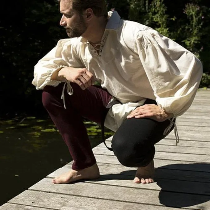 Epic Armoury Chemise Hornigold, Blanc 3 Epic Armoury Chemise Hornigold, Blanc – Image 3