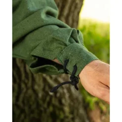 Mytholon Chemise Médiévale Ansgar, Vert -Vetements Halloween Boutique chemise medievale ansgar vert 5