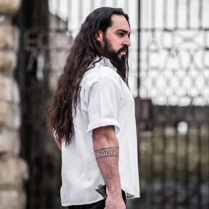 Leonardo Carbone Chemise Médiévale Avec Manches Courtes, Blanc 6 Leonardo Carbone Chemise Médiévale Avec Manches Courtes, Blanc – Image 6