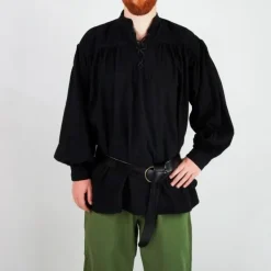 Leonardo Carbone Chemise Médiévale, Blanche