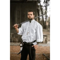 Leonardo Carbone Chemise Médiévale Dagwin, Blanc