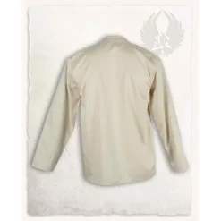 Mytholon Chemise Médiévale Leomar, Crème -Vetements Halloween Boutique chemise medievale leomar creme 3