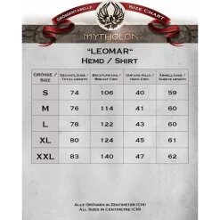 Mytholon Chemise Médiévale Leomar, Crème -Vetements Halloween Boutique chemise medievale leomar creme 5