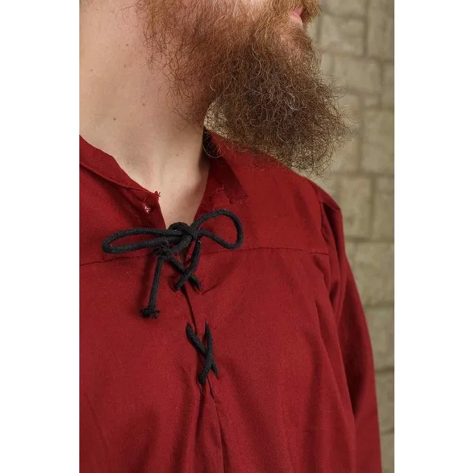 Mytholon Chemise Médiévale Simon, Bordeaux 2 Mytholon Chemise Médiévale Simon, Bordeaux – Image 2