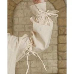 Mytholon Chemise Mousquette Tilly, Crème -Vetements Halloween Boutique chemise mousquette tilly creme 3