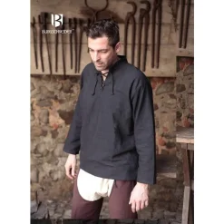 Burgschneider Chemise Tristan, Noir