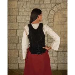 Mytholon Corsage En Cuir Lisa, Noir 8 Mytholon Corsage En Cuir Lisa, Noir -Vetements Halloween Boutique corsage en cuir lisa noir 2