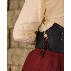 Mytholon Corset Maren, Noir -Vetements Halloween Boutique corset maren noir 3