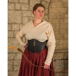 Mytholon Corset Maren, Noir -Vetements Halloween Boutique corset maren noir 4