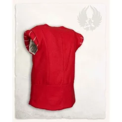 Mytholon Doublet De Laine Renaissance Geoffrey, Rouge 7 Mytholon Doublet De Laine Renaissance Geoffrey, Rouge -Vetements Halloween Boutique doublet de laine renaissance geoffrey rouge 2