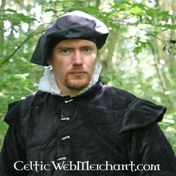 Leonardo Carbone Doublet Du 16ème Siècle à Manches Amovibles, Marron 5 Leonardo Carbone Doublet Du 16ème Siècle à Manches Amovibles, Marron – Image 5