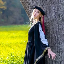 Leonardo Carbone Garland Pour Les Dames, Noir-rouge -Vetements Halloween Boutique garland pour les dames noir rouge 3