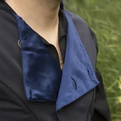 Epic Armoury Gilet Dorian, Bleu -Vetements Halloween Boutique gilet dorian bleu 4