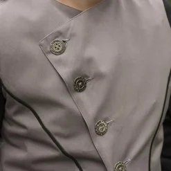 Epic Armoury Gilet Victorien Dorian, Gris 10 Epic Armoury Gilet Victorien Dorian, Gris -Vetements Halloween Boutique gilet victorien dorian gris 4