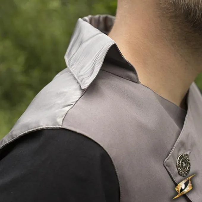 Epic Armoury Gilet Victorien Dorian, Gris 6 Epic Armoury Gilet Victorien Dorian, Gris – Image 6