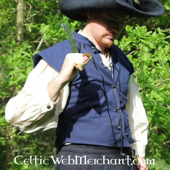 Epic Armoury Guerre Civile Anglais Doublet Bleu 3 Epic Armoury Guerre Civile Anglais Doublet Bleu – Image 3