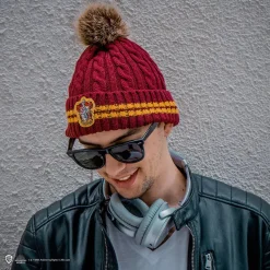 Cinereplicas Harry Potter: Bonnet D'hiver, Gryffondor -Vetements Halloween Boutique harry potter bonnet dhiver gryffondor 2