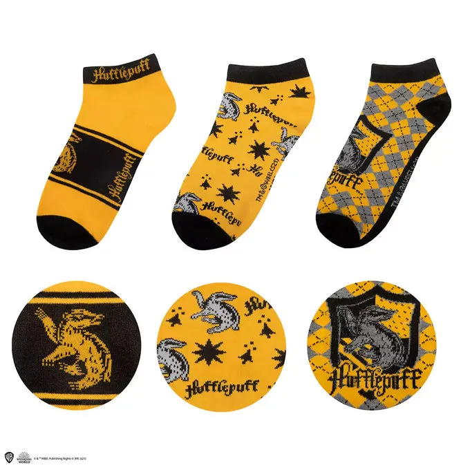 Cinereplicas Harry Potter: Chaussettes De Cheville, Poufsouffle 2 Cinereplicas Harry Potter: Chaussettes De Cheville, Poufsouffle – Image 2