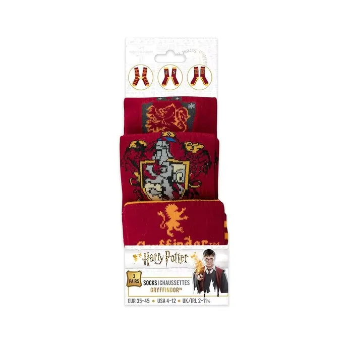 Cinereplicas Harry Potter: Chaussettes, Gryffondor 1 Cinereplicas Harry Potter: Chaussettes, Gryffondor